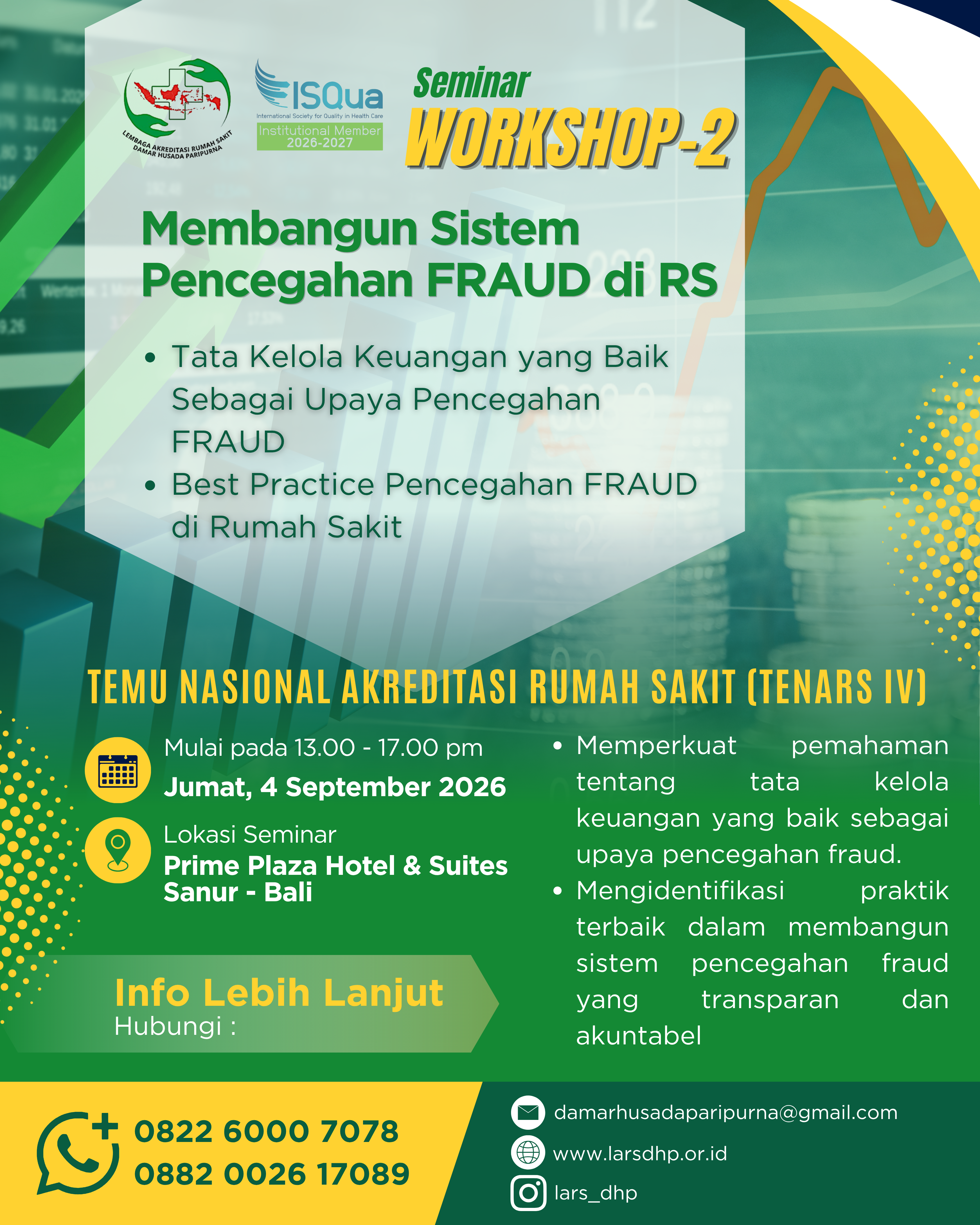 SEMINAR & WORKSHOP 2 TENARS IV 2026